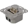 InLine Cat.6 Wall Outlet Box surface or concealed mount 2x RJ45 vertical