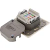 InLine Cat.6 Wall Outlet Box surface or concealed mount 2x RJ45 vertical