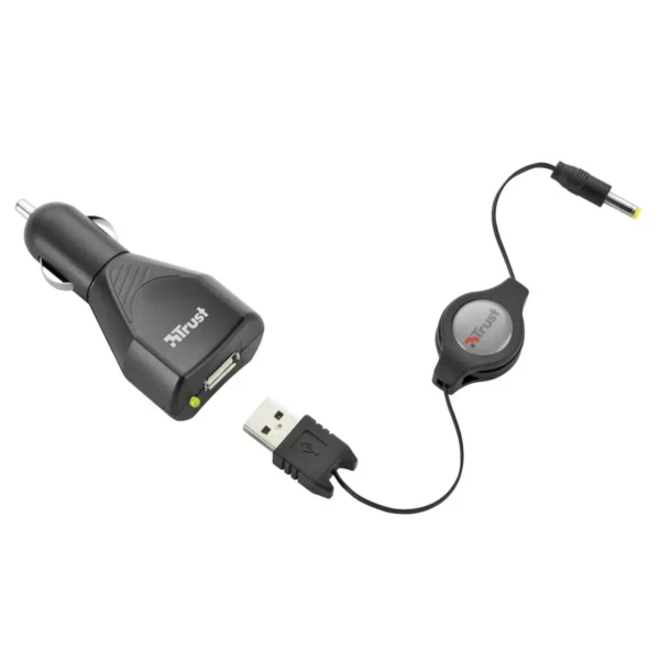 Trust PSP Car Charger USB PW-2993p power adapter/inverter Black
