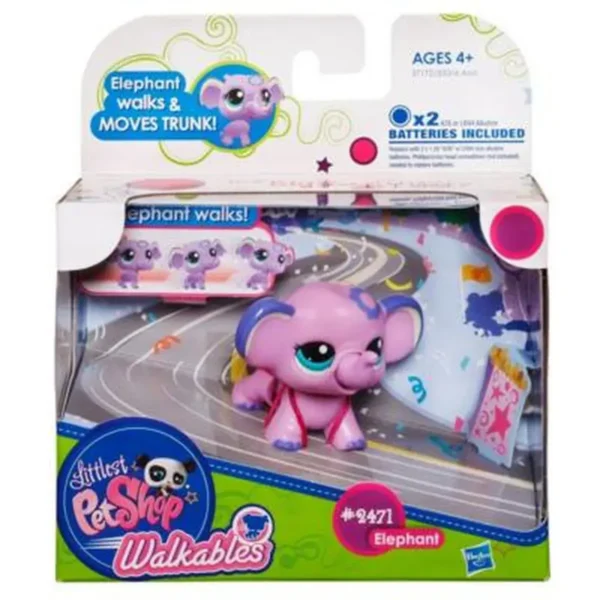 Hasbro Littlest Petshop Walkables Elephant
