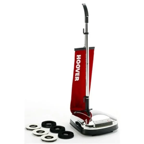 Hoover F38PQ floor polisher/sander Chrome, Red