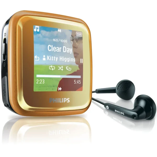 Philips GoGear SA2947/97 MP3/MP4 player MP3 player 4 GB Black, Gold