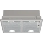 Bosch DHL555B cooker hood Built-in Silver 650 m³/h