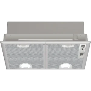 Bosch DHL555B cooker hood Built-in Silver 650 m³/h