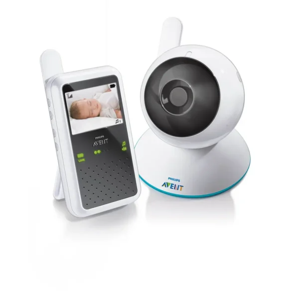 Philips AVENT SCD600/10 video baby monitor 150 m Black, White