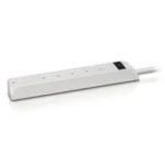 Philips SPS1060R/17 power extension 2.4 m 6 AC outlet(s) White