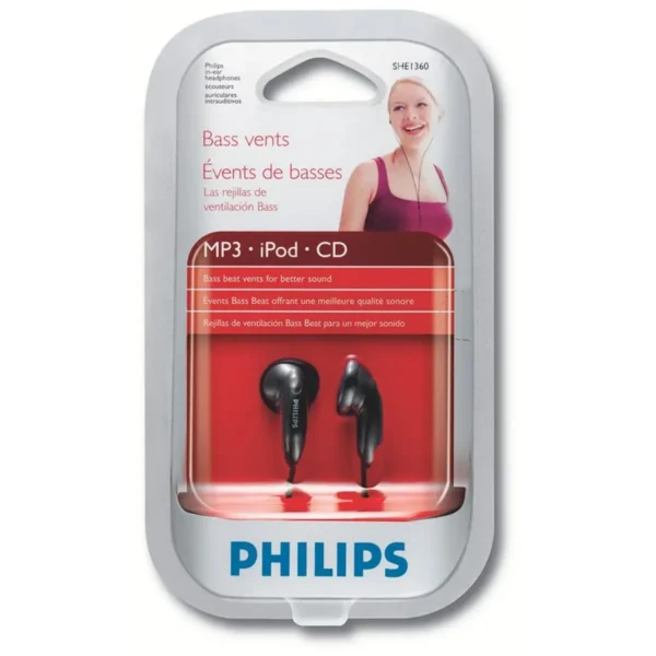 Philips SHE1360 In-Ear Headphones