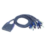ATEN CS64U KVM switch Black