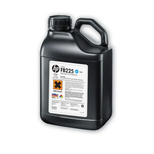 HP FB225 2-pack 5-liter Cyan Scitex Ink