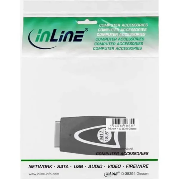 InLine 26611G wire connector M17 Black