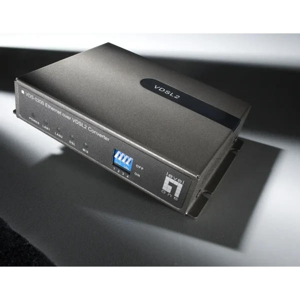 LevelOne Ethernet over VDSL2 Converter, Annex A