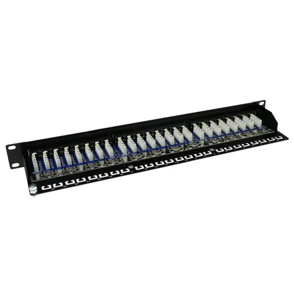 ACT Patchpanel CAT5E shielded 24 ports with cover