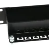 ACT Patchpanel CAT5E shielded 24 ports with cover