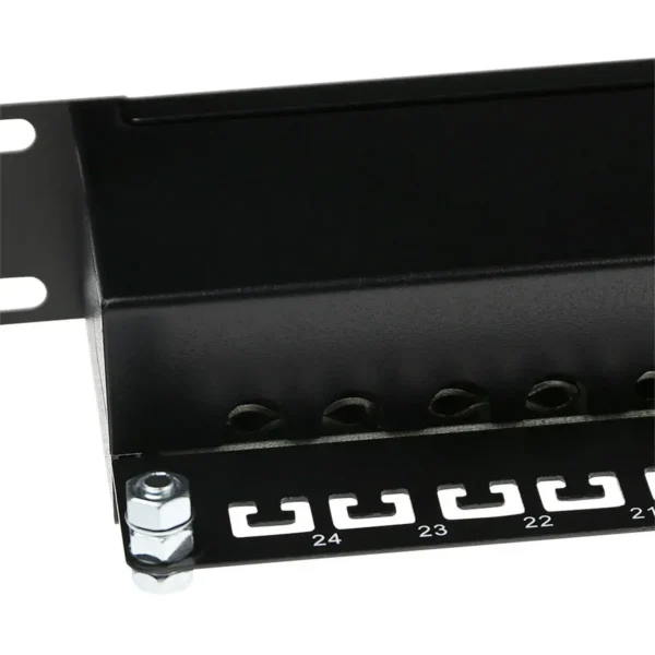 ACT Patchpanel CAT5E shielded 24 ports with cover