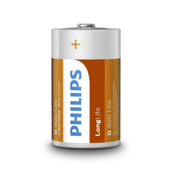 Philips LongLife Battery R20L2F/10