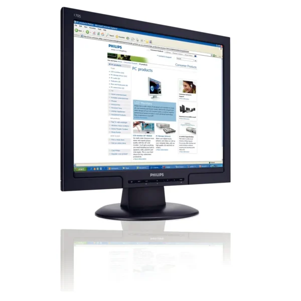 Philips 170S8FB/00 computer monitor 43.2 cm (17″) 1280 x 1024 pixels Black