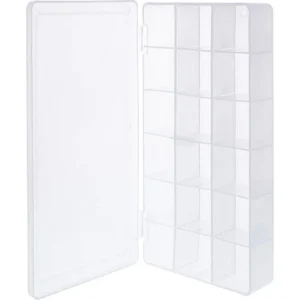 InLine Small Components Box 18 shelfs 213x114x35mm