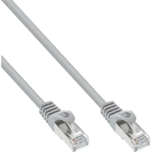 InLine Patch Cable F/UTP Cat.5e grey 10m