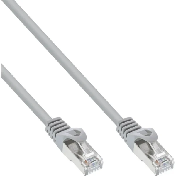 InLine Patch Cable F/UTP Cat.5e grey 10m
