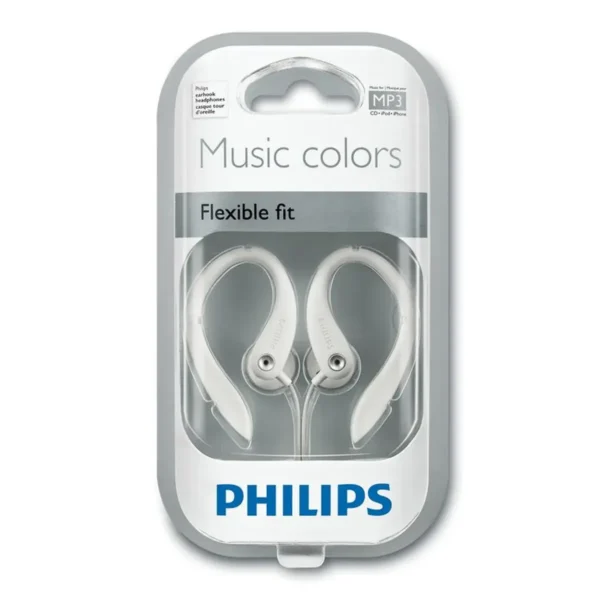Philips SHS3211S/28 headphones/headset Wired Ear-hook White