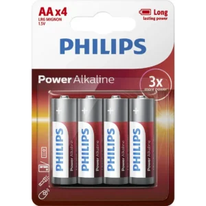 Philips Power Alkaline Battery LR6P4B/10