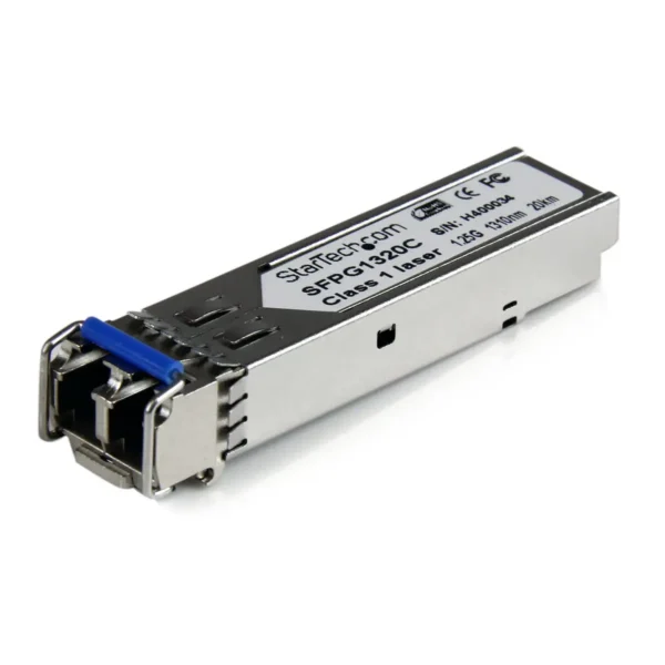 StarTech.com Cisco GLC-LH-SMD Compatible SFP Transceiver Module – 1000BASE-LH~Cisco GLC-LH-SMD Compatible SFP Module – 1000BASE-LH – 1GbE Single Mode Fiber SMF Optic Transceiver – 1GE Gigabit Ethernet SFP – LC 20km – 1310nm – DDM Cisco Firepower, IE2000, IE4000