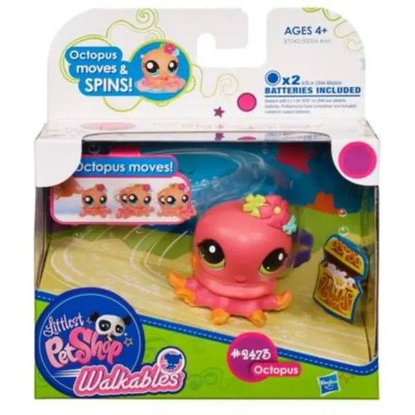 Hasbro Littlest Petshop Walkables Octopus
