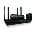Philips HTS5550/93 home cinema system 5.1 channels 1200 W Black