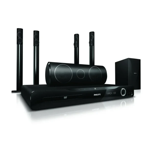 Philips HTS5550/93 home cinema system 5.1 channels 1200 W Black