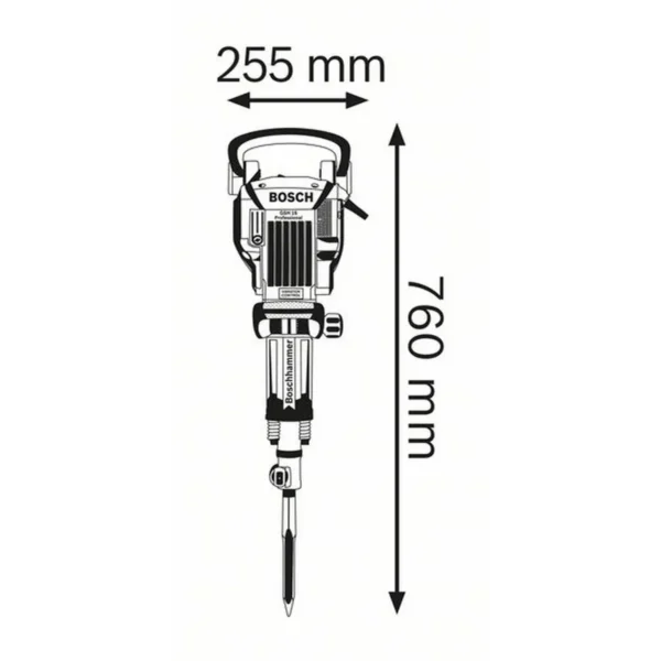 Bosch 0 611 335 100 rotary hammer 1750 W
