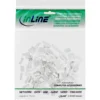 InLine 8P8C RJ45 male shielded connectors for round cables 10pcs. Pack