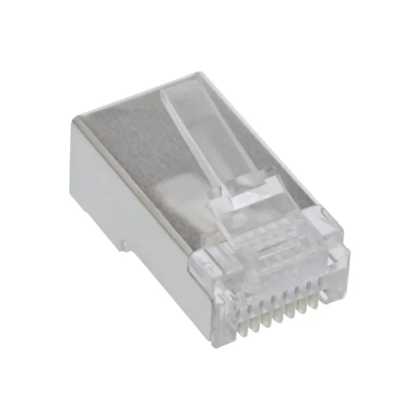 InLine 8P8C RJ45 male shielded connectors for round cables 10pcs. Pack