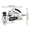Bosch 0 601 59A 760 power hand planer Black, Blue, Silver 14000 RPM 850 W