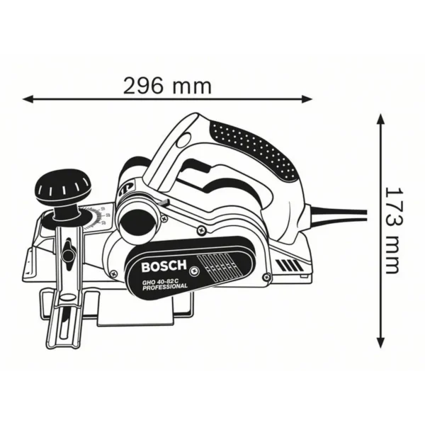 Bosch 0 601 59A 760 power hand planer Black, Blue, Silver 14000 RPM 850 W