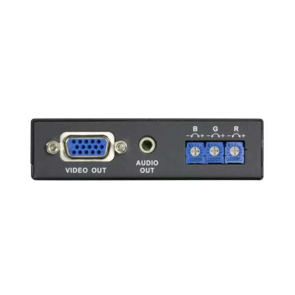 ATEN VE170RQ AV extender AV receiver Black