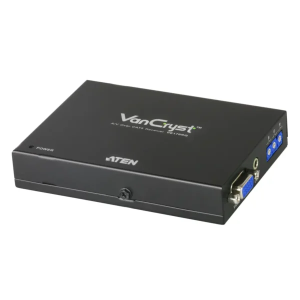 ATEN VE170RQ AV extender AV receiver Black