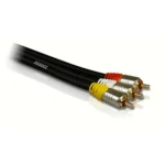 Philips SWV5505/10 coaxial cable 1.5 m 3 x RCA Black