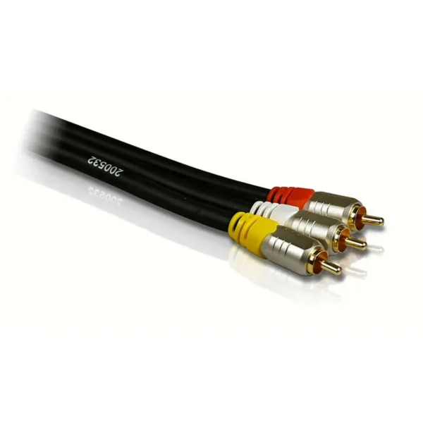 Philips SWV5505/10 coaxial cable 1.5 m 3 x RCA Black