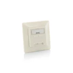 Equip Cat.6A German Modular Faceplate