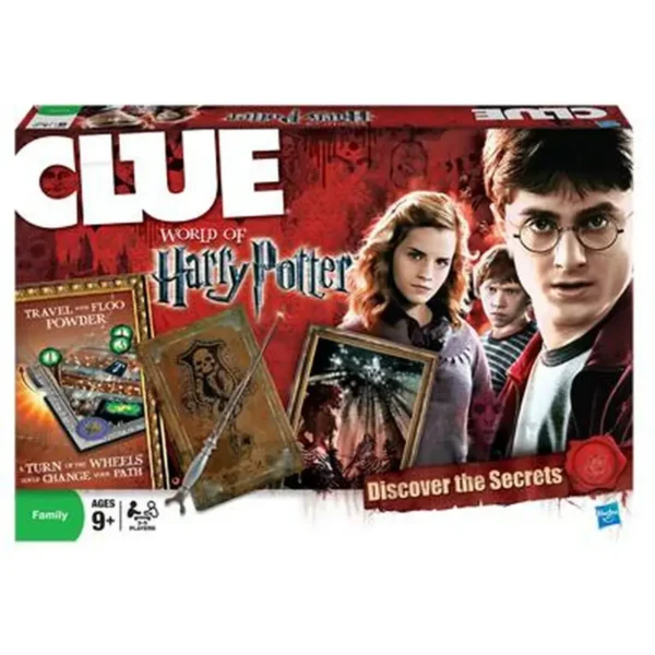 Hasbro Clue World of Harry Potter Board game Deduction