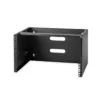 StarTech.com 6U Wall Mount Network Rack – 14 Inch Deep (Low Profile) – 19″ Patch Panel Bracket for Shallow Server and IT Equipment, Network Switches – 44lbs/20kg Weight Capacity, Black