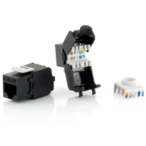 Equip Cat.6A Unshielded Keystone Jack Toolfree