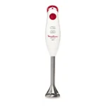 Moulinex Turbomix Plus 0.8 L Immersion blender 350 W Red, Stainless steel, White