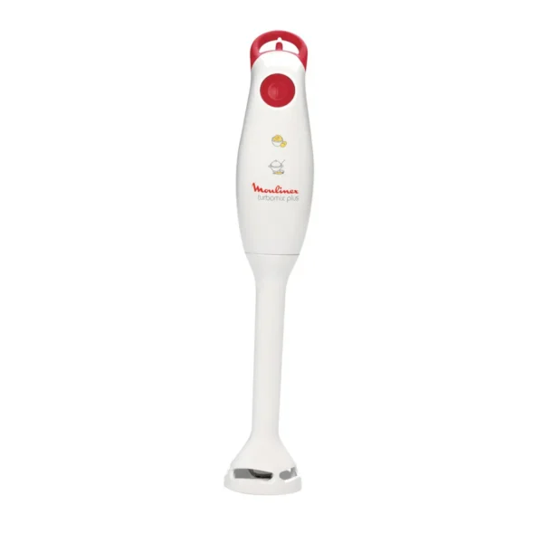 Moulinex Turbomix Plus 0.8 L Immersion blender 350 W Red, Stainless steel, White
