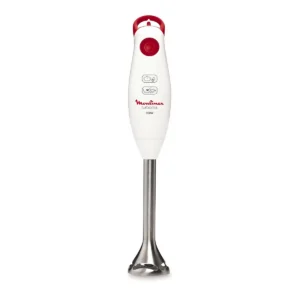 Moulinex Turbomix Plus 0.8 L Immersion blender 350 W Red, Stainless steel, White