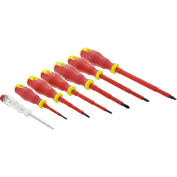InLine Screwdriver Set 7 pcs incl. voltage tester