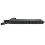 StarTech.com Rackmount PDU with 16 Outlets and Surge Protection – 1U