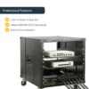StarTech.com Rackmount PDU with 16 Outlets and Surge Protection – 1U