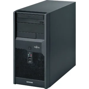 Fujitsu ESPRIMO P2550 Intel® Pentium® E5400 4 GB DDR2-SDRAM 320 GB NVIDIA® GeForce® 7050 Windows 7 Home Premium Micro Tower PC Black