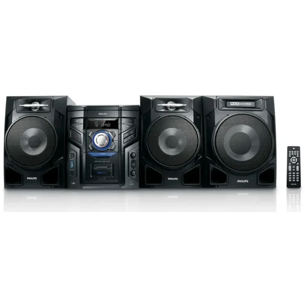 Philips FWM603/55 home audio system Home audio mini system 400 W Black, Blue, Silver